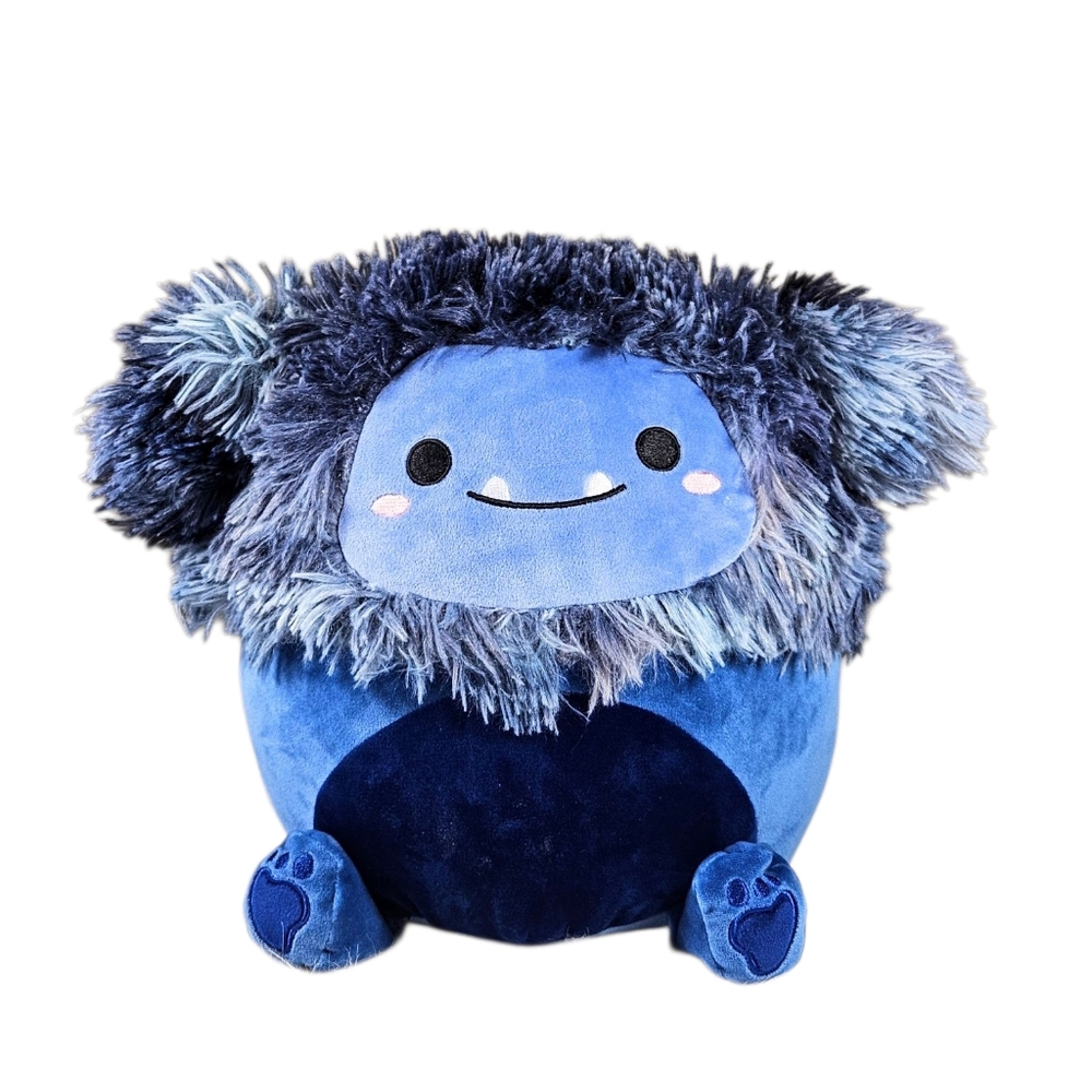 Squishmallow 11 - 12" Dani Bigfoot Soft Blue FIRST TO MARKET Yeti Plush